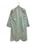 ISSEY MIYAKE FETE (イッセイミヤケフェット) バンドカラーロングコート グリーン サイズ:2：12000円
