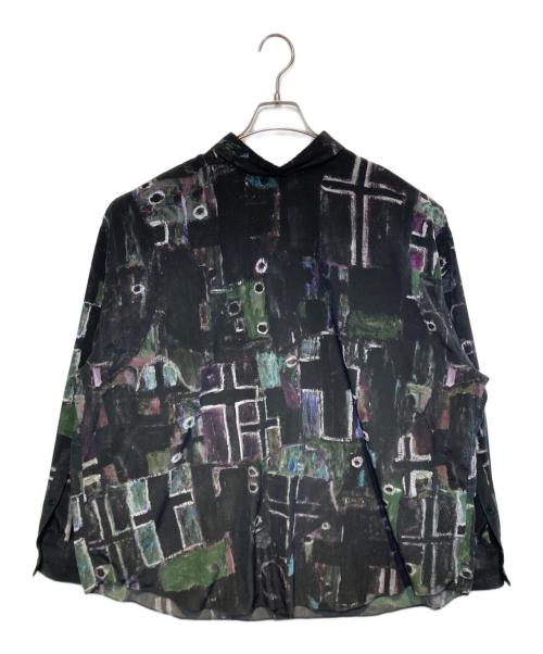 LAD MUSICIAN（ラッドミュージシャン）LAD MUSICIAN (ラッドミュージシャン) BACK-FRONT SHIRT ブラック サイズ:不明の古着・服飾アイテム
