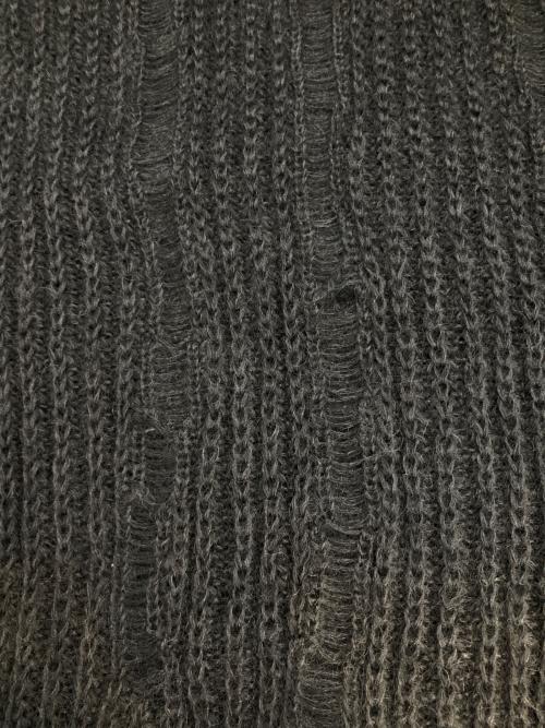 YOKE（ヨーク）YOKE (ヨーク) SILK MOHAIR SKIPPER SWEATER ブラック サイズ:3の古着・服飾アイテム