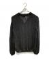 YOKE (ヨーク) SILK MOHAIR SKIPPER SWEATER ブラック サイズ:3：18000円