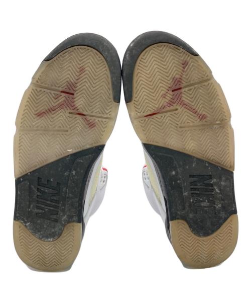 NIKE（ナイキ）NIKE (ナイキ) AIR JORDAN 5 RETRO ホワイト サイズ:US9.5の古着・服飾アイテム