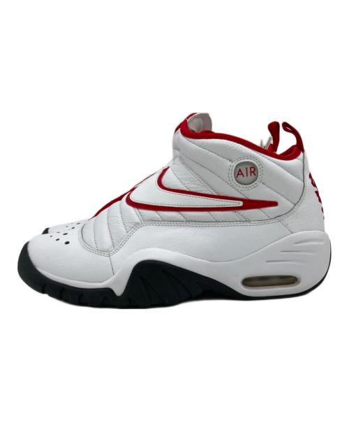 NIKE（ナイキ）NIKE (ナイキ) AIR SHAKE NDESTRUKT ホワイト×レッド サイズ:US9.5の古着・服飾アイテム