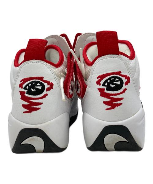 NIKE（ナイキ）NIKE (ナイキ) AIR SHAKE NDESTRUKT ホワイト×レッド サイズ:US9.5の古着・服飾アイテム