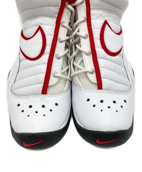 NIKE（ナイキ）NIKE (ナイキ) AIR SHAKE NDESTRUKT ホワイト×レッド サイズ:US9.5の古着・服飾アイテム