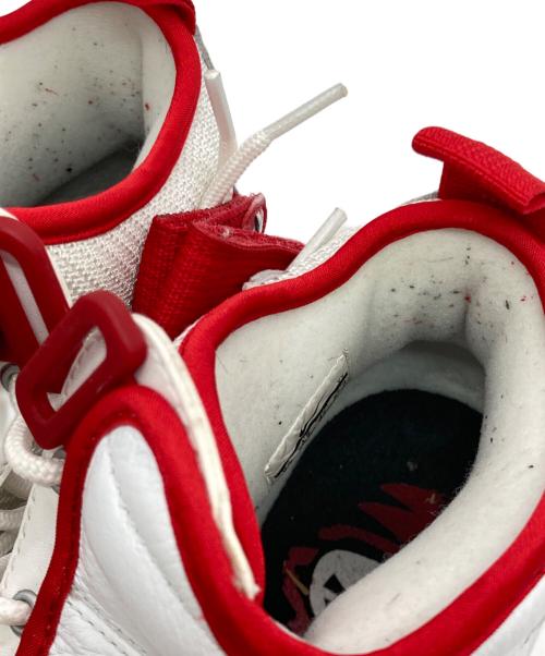 NIKE（ナイキ）NIKE (ナイキ) AIR SHAKE NDESTRUKT ホワイト×レッド サイズ:US9.5の古着・服飾アイテム