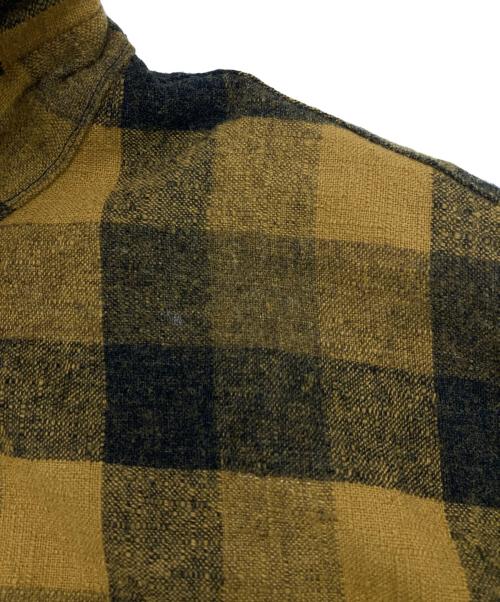 PENDLETON（ペンドルトン）PENDLETON (ペンドルトン) ［古着］チェックBD半袖シャツ イエロー×ブラック サイズ:XLの古着・服飾アイテム