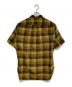 PENDLETON (ペンドルトン) ［古着］チェックBD半袖シャツ イエロー×ブラック サイズ:XL：9000円