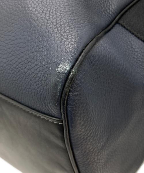 COACH（コーチ）COACH (コーチ) Venturerレザーボストンバッグ ネイビーの古着・服飾アイテム