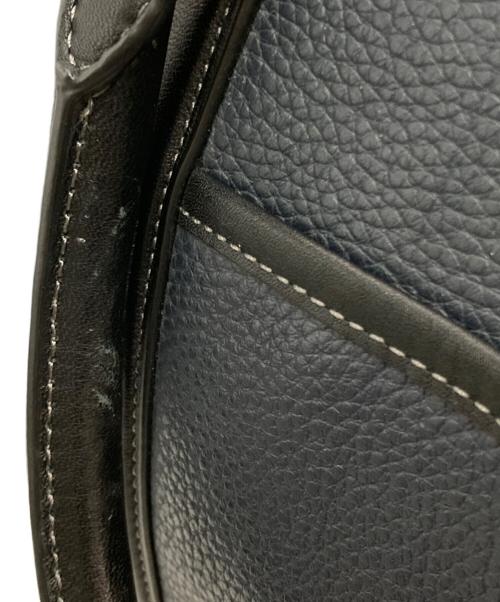 COACH（コーチ）COACH (コーチ) Venturerレザーボストンバッグ ネイビーの古着・服飾アイテム