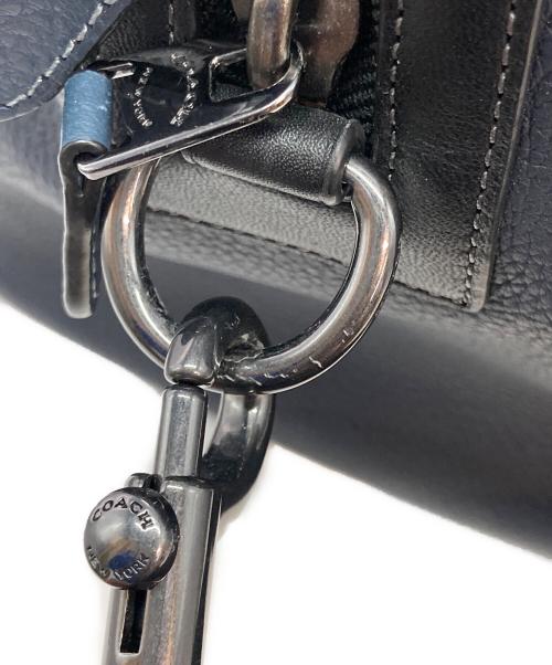 COACH（コーチ）COACH (コーチ) Venturerレザーボストンバッグ ネイビーの古着・服飾アイテム
