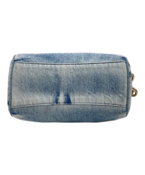 COACH（コーチ）COACH (コーチ) ミニ ローアン クロスボディ バッグ・ラブド デニム・チャーム インディゴの古着・服飾アイテム