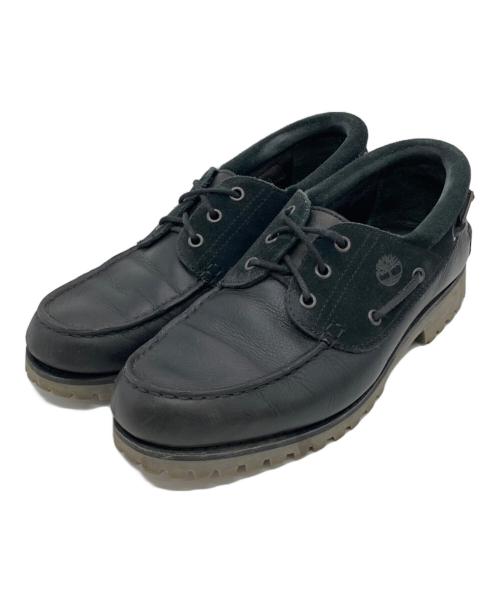 Timberland（ティンバーランド）Timberland (ティンバーランド) オーセンティック 3eyeラグハンドソーン ボートシューズ ブラック サイズ:US9Wの古着・服飾アイテム