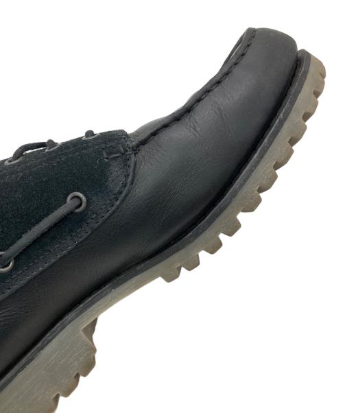 Timberland（ティンバーランド）Timberland (ティンバーランド) オーセンティック 3eyeラグハンドソーン ボートシューズ ブラック サイズ:US9Wの古着・服飾アイテム