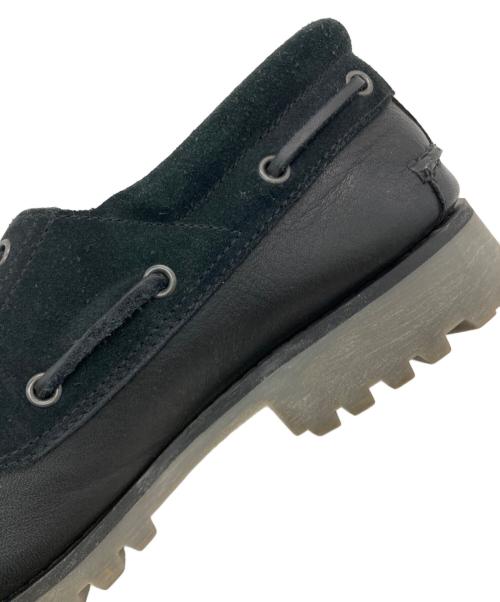 Timberland（ティンバーランド）Timberland (ティンバーランド) オーセンティック 3eyeラグハンドソーン ボートシューズ ブラック サイズ:US9Wの古着・服飾アイテム