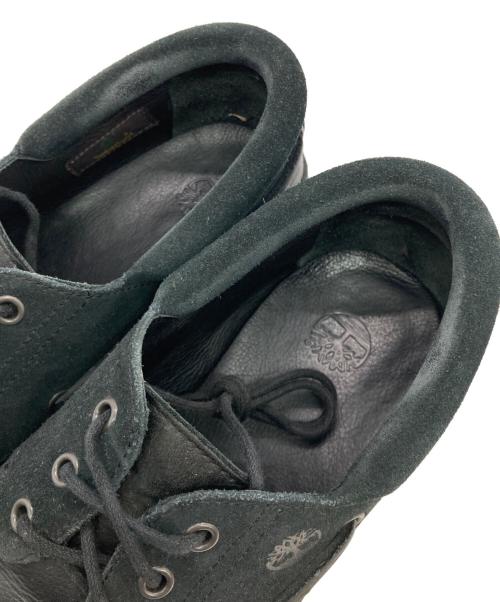 Timberland（ティンバーランド）Timberland (ティンバーランド) オーセンティック 3eyeラグハンドソーン ボートシューズ ブラック サイズ:US9Wの古着・服飾アイテム