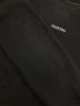 中古・古着 VALENTINO (ヴァレンティノ) クルーネックスウェット ブラック サイズ:XL：8000円