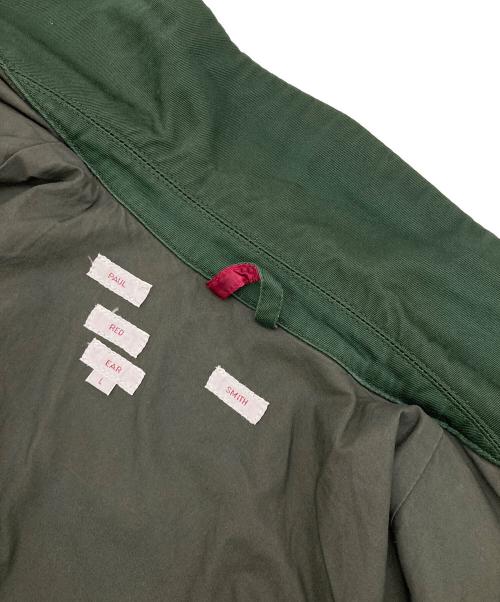 Paul Smith RED EAR（ポールスミス レッドイヤー）Paul Smith RED EAR (ポールスミス レッドイヤー) コットンチノワークジャケット グリーン サイズ:Ｌの古着・服飾アイテム