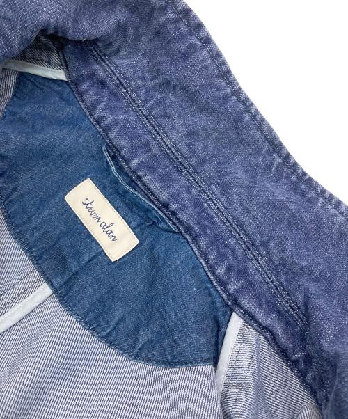 STEVEN ALAN（スティーブンアラン）STEVEN ALAN (スティーブンアラン) 13.5oz DENIM DARUMA DRZLR JACKET インディゴ サイズ:Lの古着・服飾アイテム