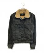 GIVENCHYジバンシィ）の古着「コーティングランチジャケット」｜ブラック×ベージュ