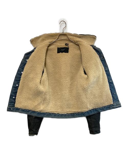 GIVENCHY（ジバンシィ）GIVENCHY (ジバンシィ) コーティングランチジャケット ブラック×ベージュ サイズ:44の古着・服飾アイテム