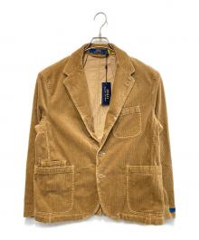 POLO RALPH LAUREN（ポロ・ラルフローレン）の古着「ウォッシュド ストレッチコード ジャケット」｜ベージュ