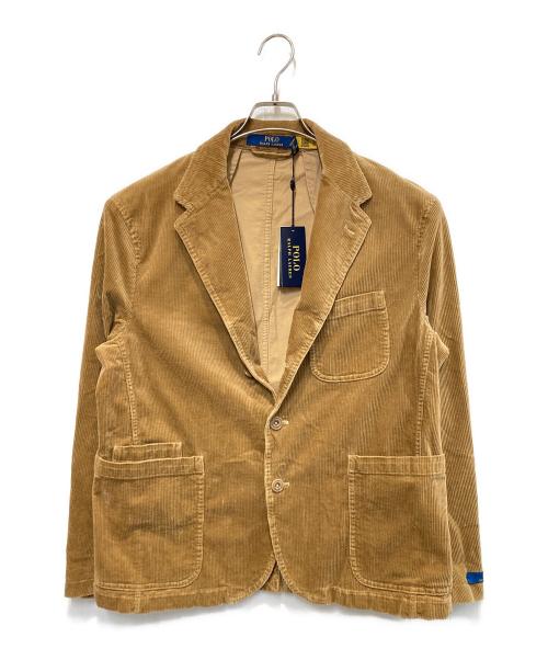POLO RALPH LAUREN（ポロ・ラルフローレン）POLO RALPH LAUREN (ポロ・ラルフローレン) ウォッシュド ストレッチコード ジャケット ベージュ サイズ:42S 未使用品の古着・服飾アイテム