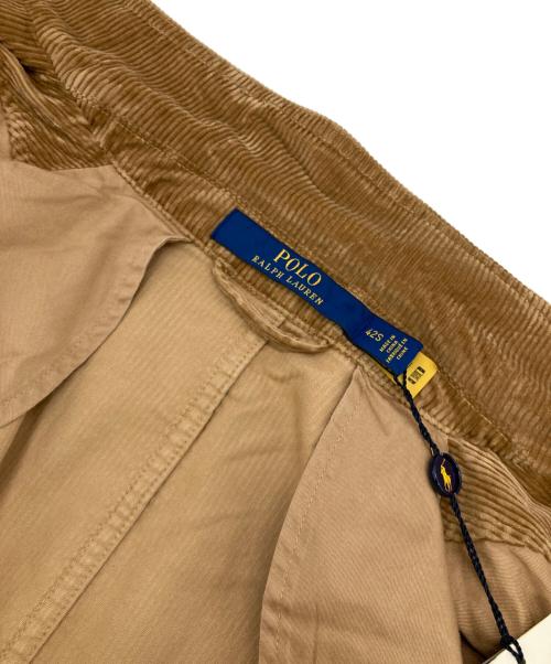 POLO RALPH LAUREN（ポロ・ラルフローレン）POLO RALPH LAUREN (ポロ・ラルフローレン) ウォッシュド ストレッチコード ジャケット ベージュ サイズ:42S 未使用品の古着・服飾アイテム