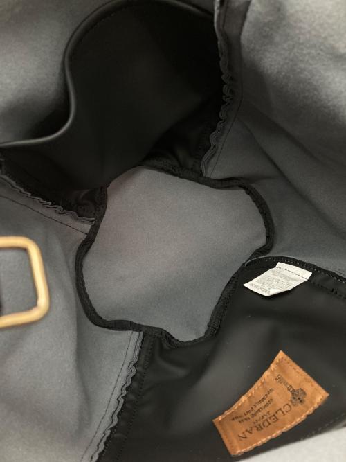 CLEDRAN（クレドラン）CLEDRAN (クレドラン) JOU TOTE ブラックの古着・服飾アイテム