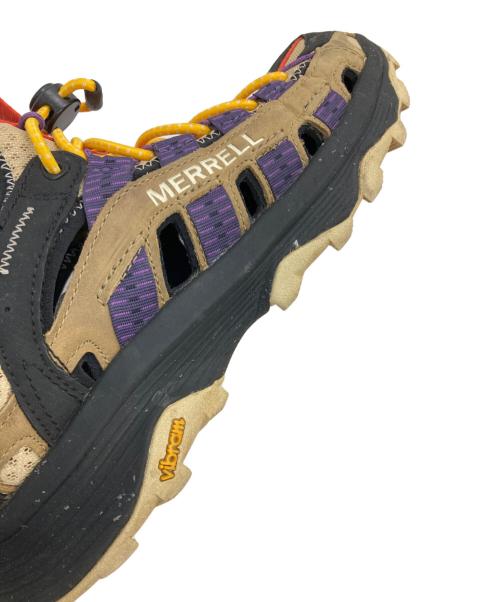 MERRELL（メレル）MERRELL (メレル) SPEED FUSION STRETCH ベージュ×オレンジ サイズ:USA8の古着・服飾アイテム