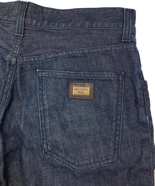 DOLCE & GABBANA（ドルチェ＆ガッバーナ）DOLCE & GABBANA (ドルチェ＆ガッバーナ) デニムパンツ インディゴ サイズ:44の古着・服飾アイテム