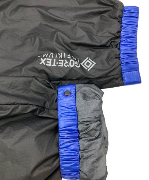 MONCLER GRENOBLE（モンクレール グルノーブル）MONCLER GRENOBLE (モンクレール グルノーブル) PANTALONE SPORTIVO ナイロンパンツ ブラック×ブルー サイズ:XL 未使用品の古着・服飾アイテム