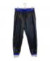 MONCLER GRENOBLE（モンクレール グルノーブル）の古着「PANTALONE SPORTIVO ナイロンパンツ」｜ブラック×ブルー