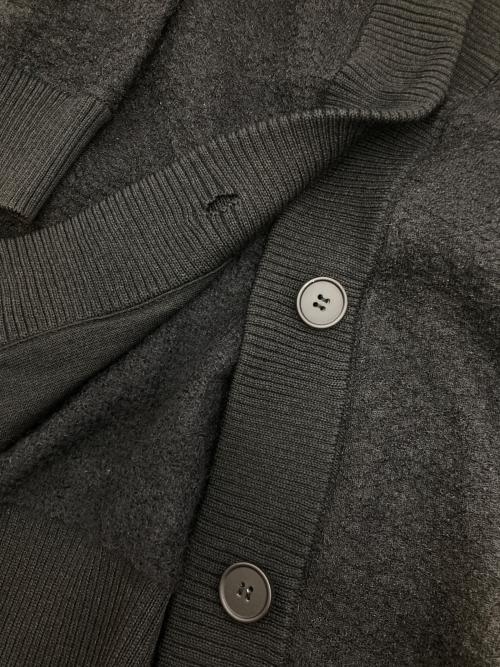 Y-3（ワイスリー）Y-3 (ワイスリー) W CLASSIC SHEER KNIT CARDIGAN ブラック サイズ:Lの古着・服飾アイテム