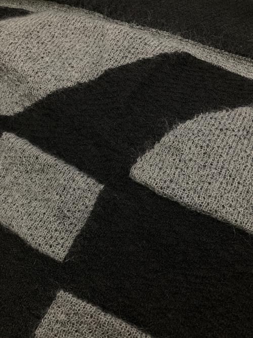 Y-3（ワイスリー）Y-3 (ワイスリー) W CLASSIC SHEER KNIT CARDIGAN ブラック サイズ:Lの古着・服飾アイテム