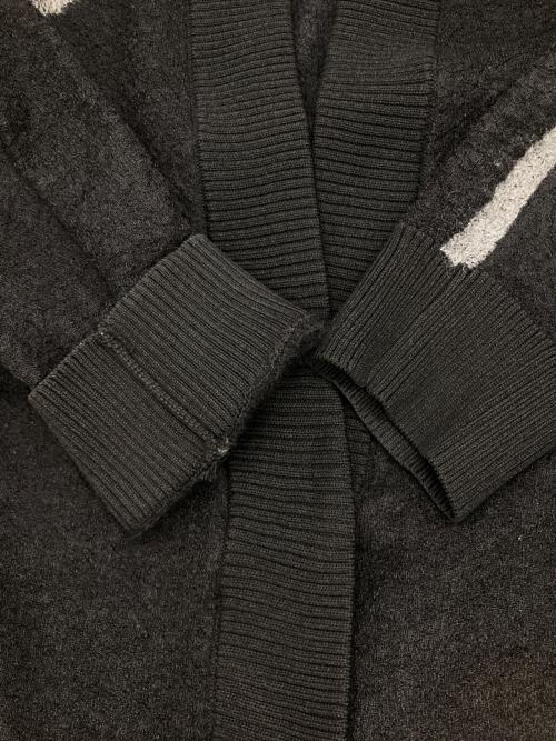 Y-3（ワイスリー）Y-3 (ワイスリー) W CLASSIC SHEER KNIT CARDIGAN ブラック サイズ:Lの古着・服飾アイテム