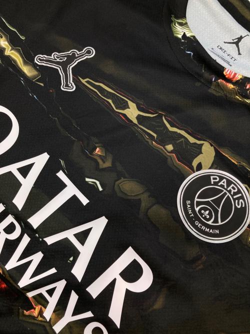 NIKE（ナイキ）NIKE (ナイキ) Paris Saint-Germain (パリサンジェルマン) Dri-FIT サッカー ロングスリーブ レプリカ ユニフォーム トップス ブラック サイズ:Mの古着・服飾アイテム