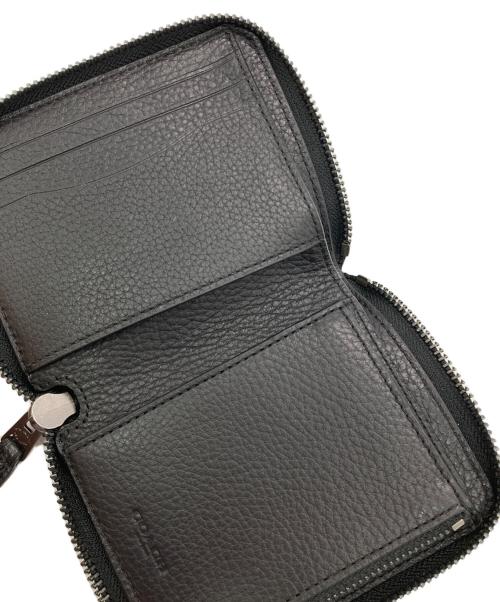COACH（コーチ）COACH (コーチ) ジップアラウンドウォレット ブラックの古着・服飾アイテム