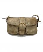 COACHコーチ）の古着「soho shoulder bag」｜ゴールド