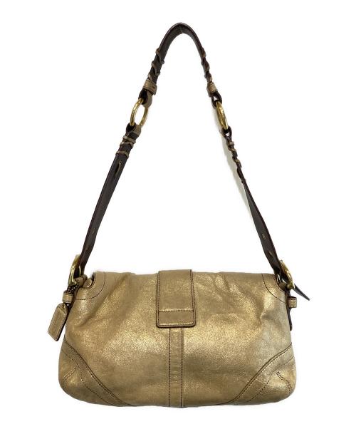 COACH（コーチ）COACH (コーチ) soho shoulder bag ゴールドの古着・服飾アイテム