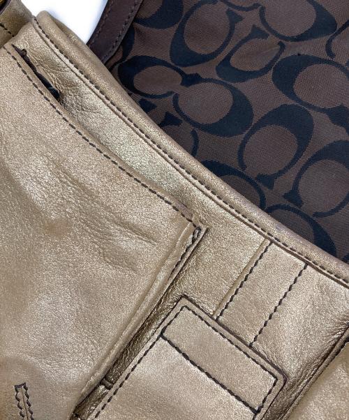 COACH（コーチ）COACH (コーチ) soho shoulder bag ゴールドの古着・服飾アイテム