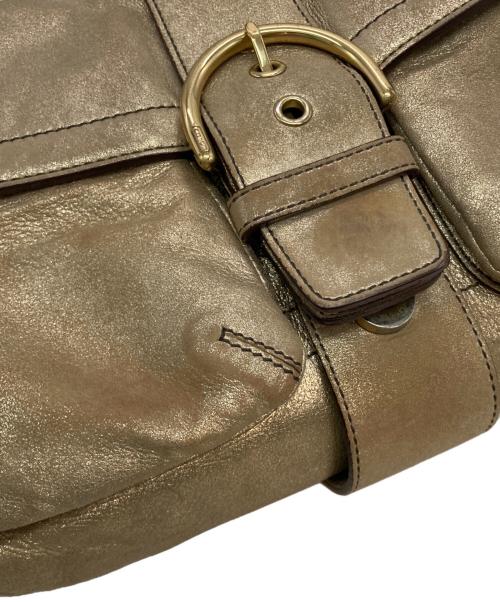 COACH（コーチ）COACH (コーチ) soho shoulder bag ゴールドの古着・服飾アイテム