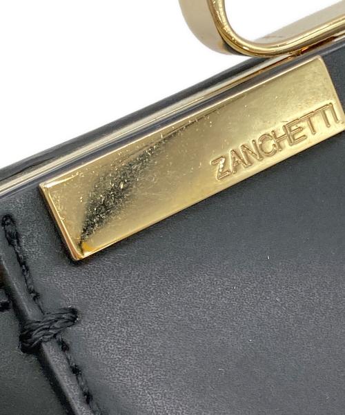 ZANCHETTI（ザンケッティー）ZANCHETTI (ザンケッティー) AMLETO 20 2WAYショルダーバッグ ブラックの古着・服飾アイテム