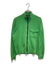 STONE ISLAND（ストーンアイランド）の古着「フルジップニットジャケット」｜グリーン