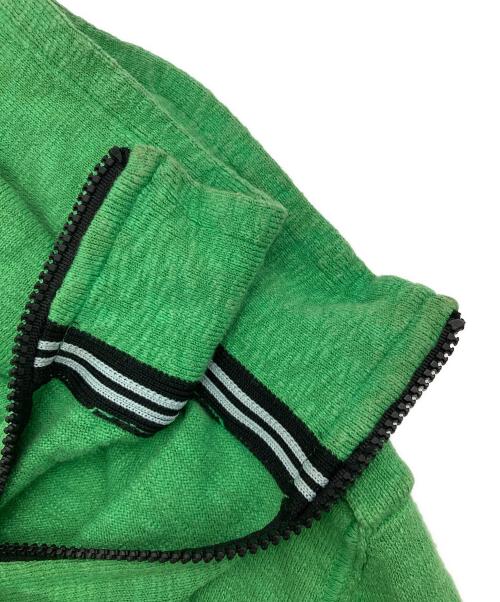 STONE ISLAND（ストーンアイランド）STONE ISLAND (ストーンアイランド) フルジップニットジャケット グリーン サイズ:Mの古着・服飾アイテム