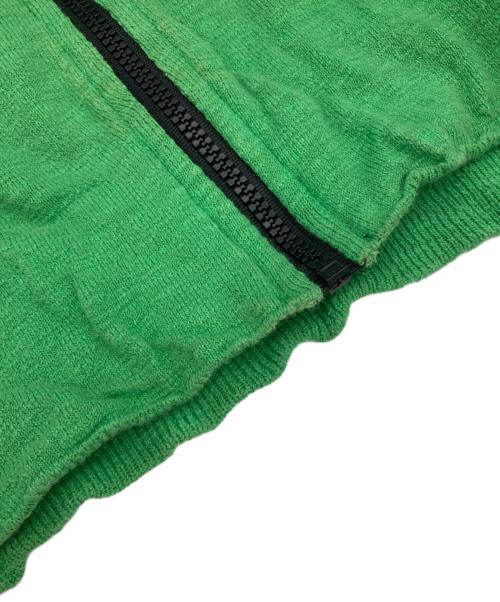 STONE ISLAND（ストーンアイランド）STONE ISLAND (ストーンアイランド) フルジップニットジャケット グリーン サイズ:Mの古着・服飾アイテム