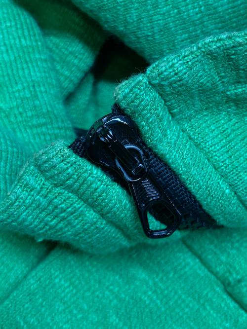 STONE ISLAND（ストーンアイランド）STONE ISLAND (ストーンアイランド) フルジップニットジャケット グリーン サイズ:Mの古着・服飾アイテム