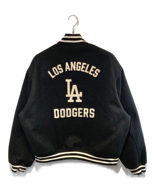 PUBLUX（パブリュクス）PUBLUX (パブリュクス) FREAK'S STORE (フリークスストア) 別注 MLB ロゴ スタジャン ブラック サイズ:L 未使用品の古着・服飾アイテム