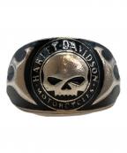HARLEY-DAVIDSONハーレーダビッドソン）の古着「skull fire pattern リング」