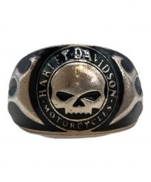 HARLEY-DAVIDSON（ハーレーダビッドソン）の古着「skull fire pattern リング」