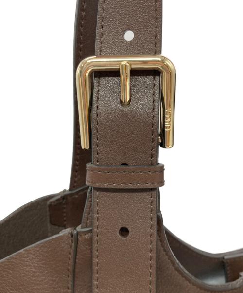 FURLA（フルラ）FURLA (フルラ) DURA MEDIUM HAND BAG ブラウンの古着・服飾アイテム